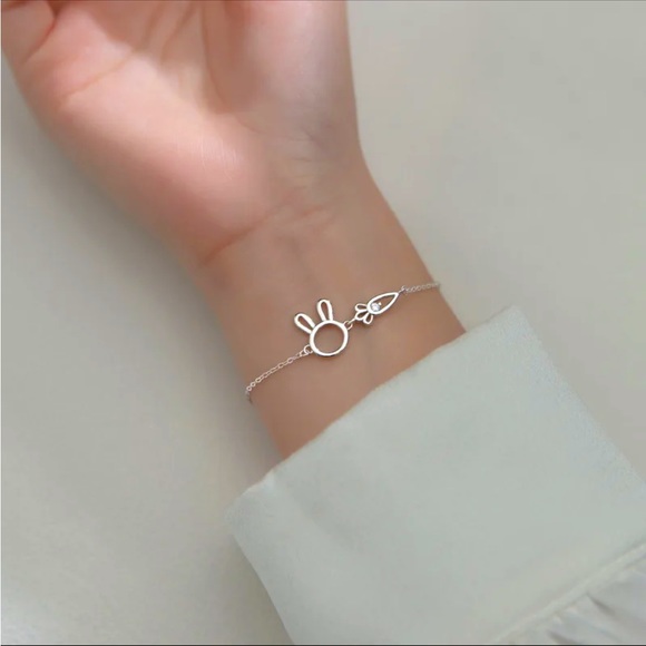Cute Rabbit Chain Bracelet - Picture 1 of 5